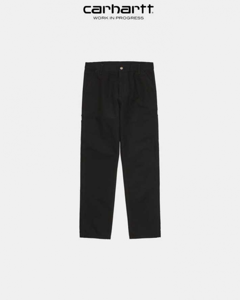 Carhartt Wip Ruck Single Knee Pant Black | TH0001505