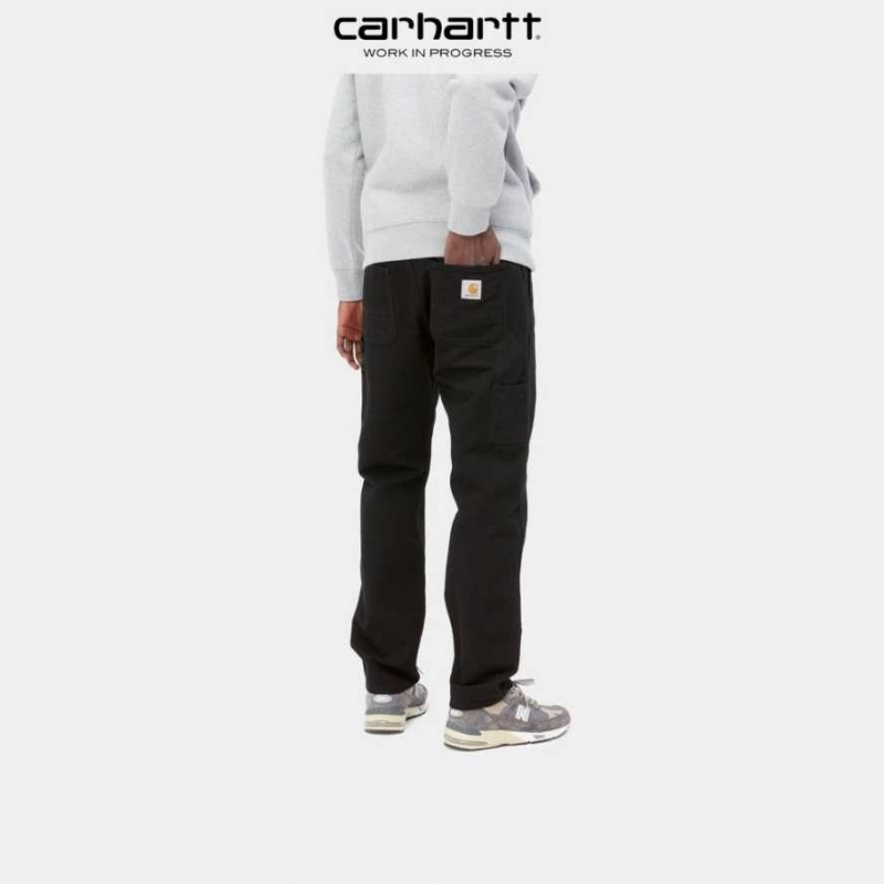 Carhartt Wip Ruck Single Knee Pant Black | TH0001505