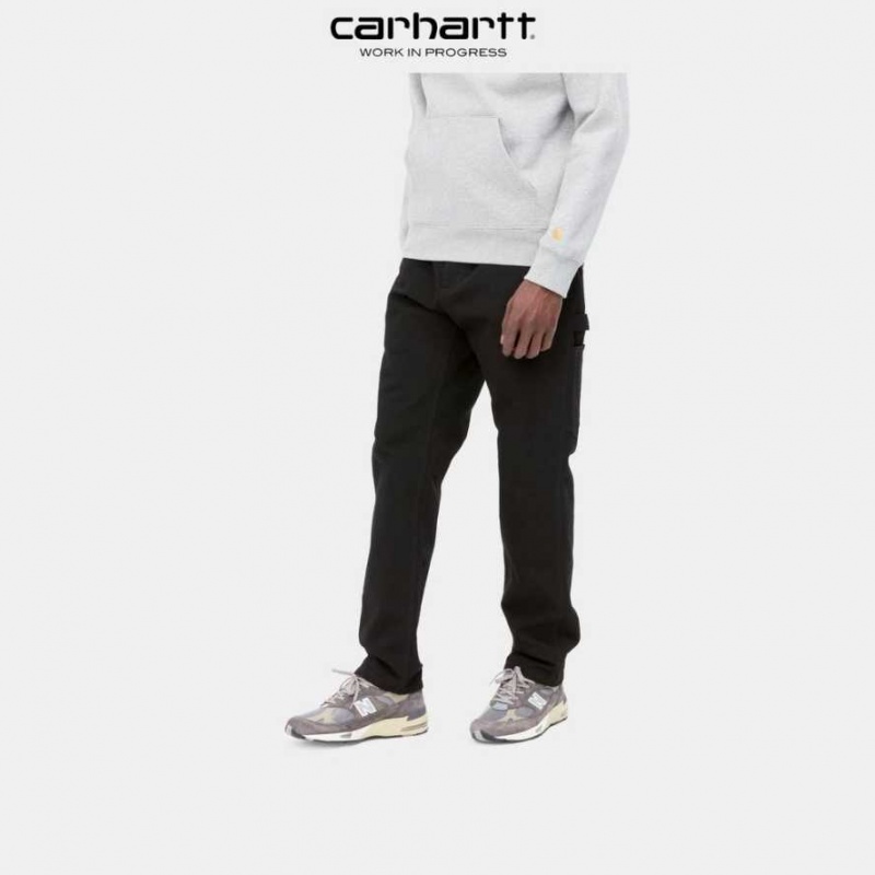 Carhartt Wip Ruck Single Knee Pant Black | TH0001505