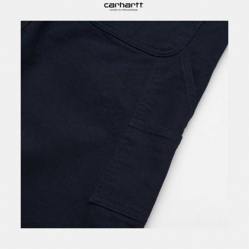 Carhartt Wip Ruck Single Knee Pant Dark Navy | TH0001506