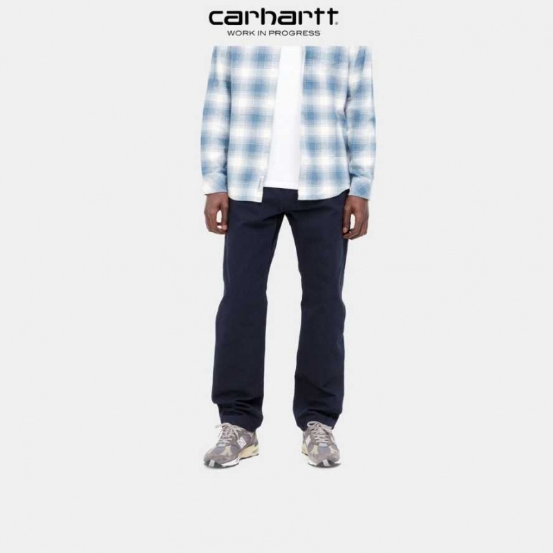 Carhartt Wip Ruck Single Knee Pant Dark Navy | TH0001506