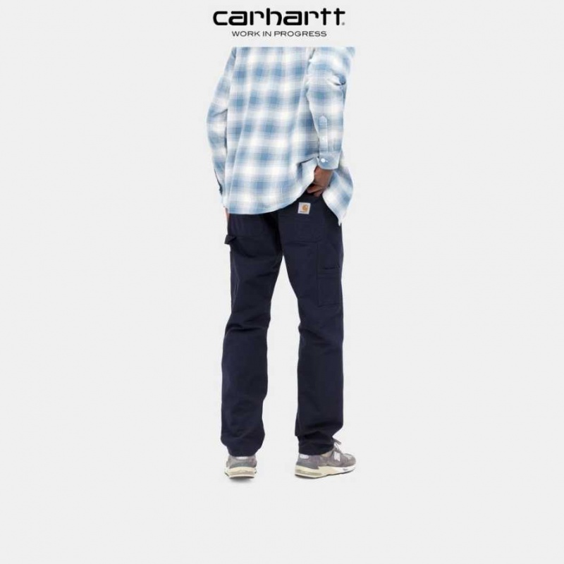 Carhartt Wip Ruck Single Knee Pant Dark Navy | TH0001506