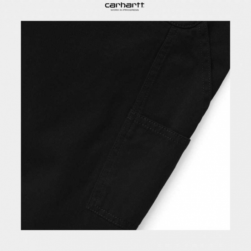 Carhartt Wip Ruck Single Knee Pant - Millington Twill Black | TH0001504