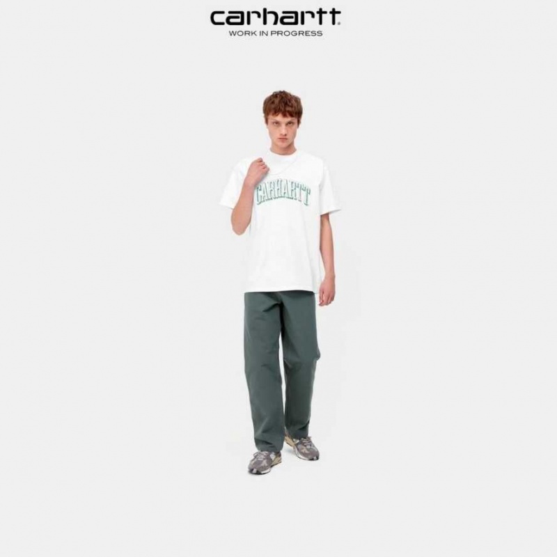 Carhartt Wip Scrawl Script T-Shirt White | TH0002320