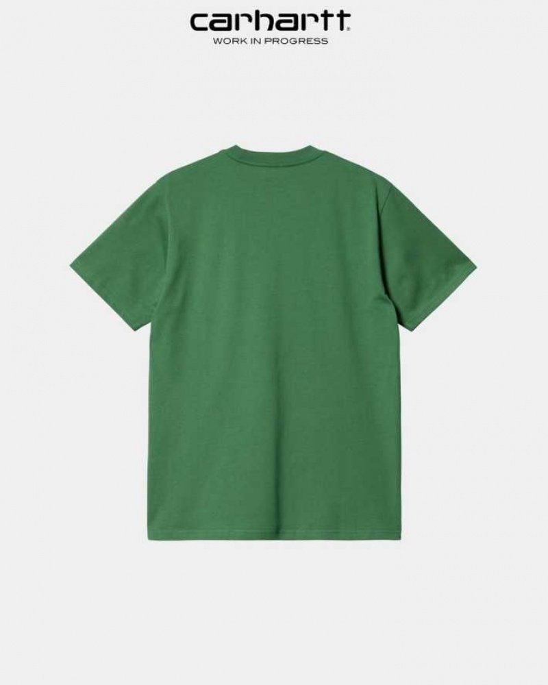 Carhartt Wip Script T-Shirt Bonsai | TH0002327