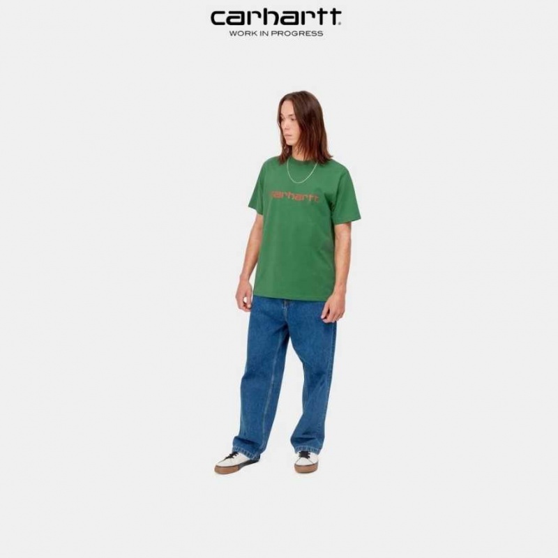 Carhartt Wip Script T-Shirt Bonsai | TH0002327