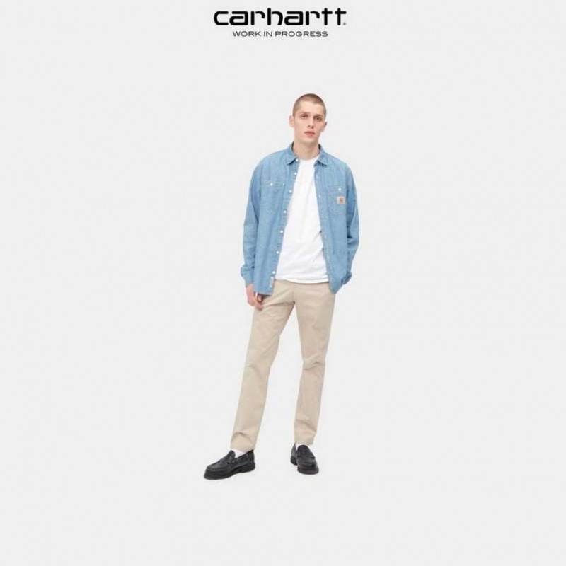 Carhartt Wip Sid Pant - Poplin Wall | TH0001509