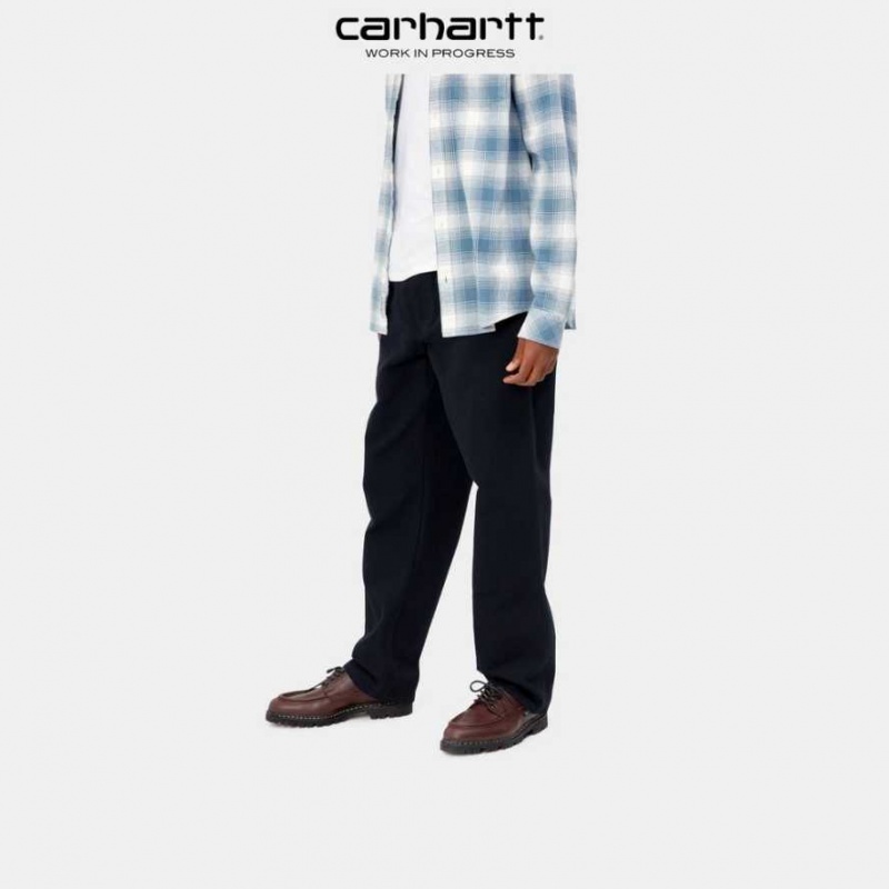 Carhartt Wip Simple Pant - Dearborn Canvas Dark Navy | TH0001518