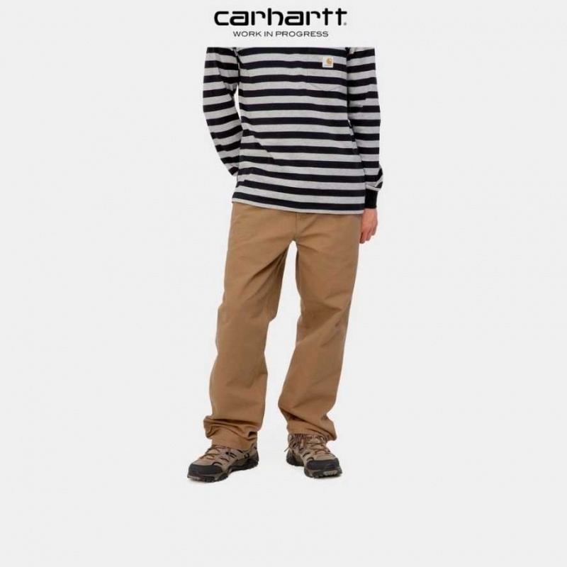 Carhartt Wip Simple Pant - Dearborn Canvas Hamilton Brown | TH0001519