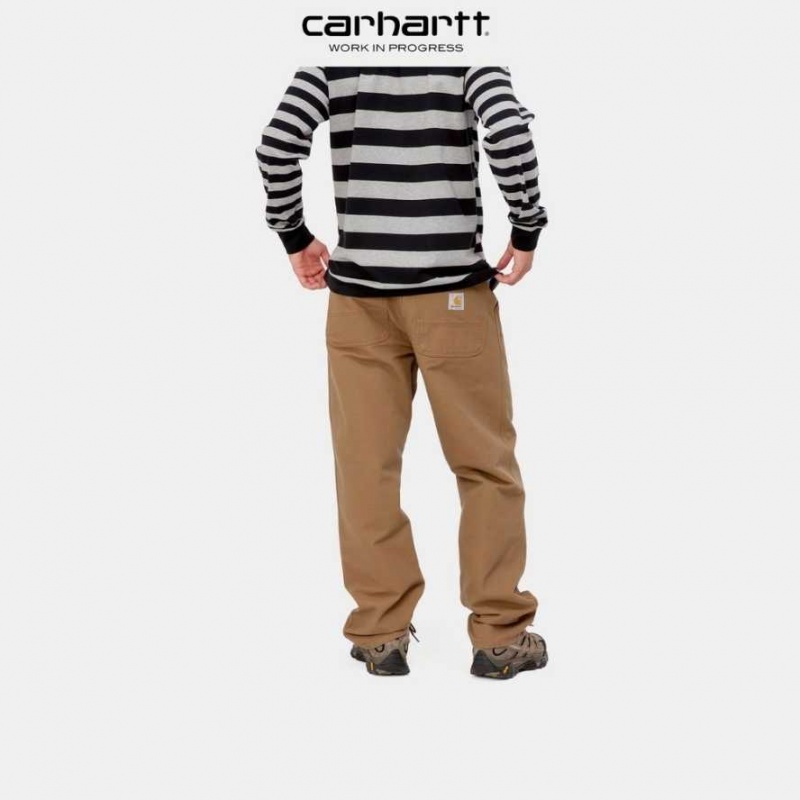 Carhartt Wip Simple Pant - Dearborn Canvas Hamilton Brown | TH0001519