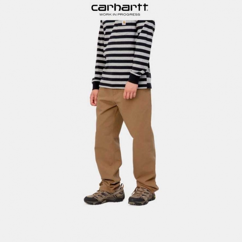 Carhartt Wip Simple Pant - Dearborn Canvas Hamilton Brown | TH0001519