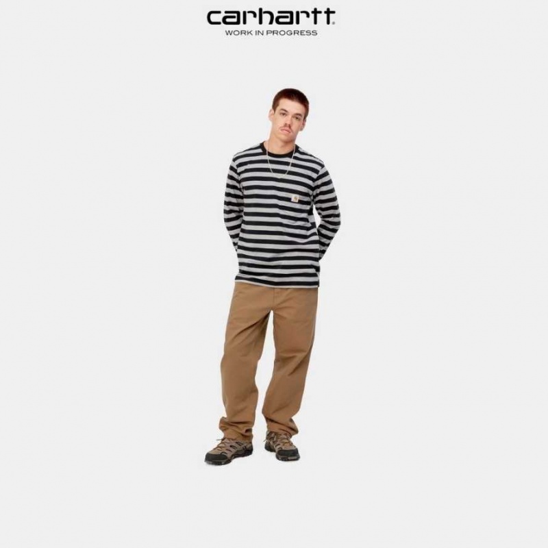 Carhartt Wip Simple Pant - Dearborn Canvas Hamilton Brown | TH0001519