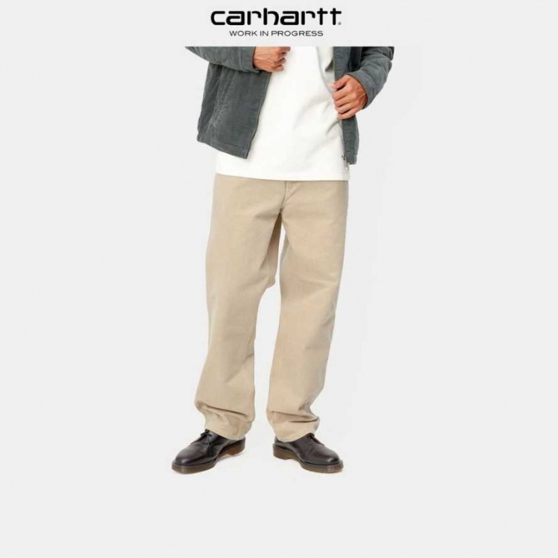 Carhartt Wip Simple Pant - Dearborn Canvas Dusty Hamilton Brown (faded) | TH0001520