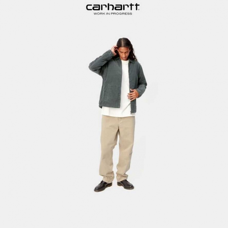 Carhartt Wip Simple Pant - Dearborn Canvas Dusty Hamilton Brown (faded) | TH0001520