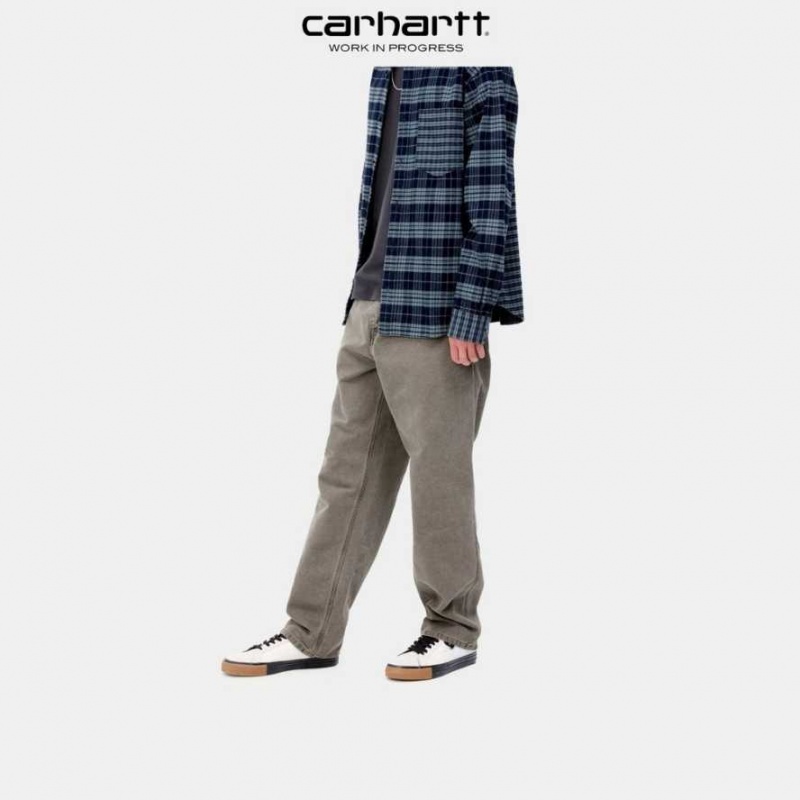 Carhartt Wip Simple Pant - Dearborn Canvas Black (faded) | TH0001521