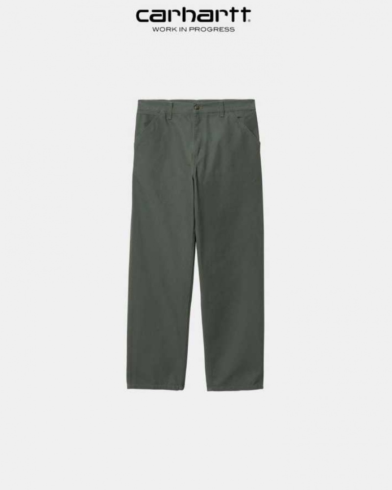 Carhartt Wip Simple Pant - Dearborn Canvas Boxwood | TH0001522