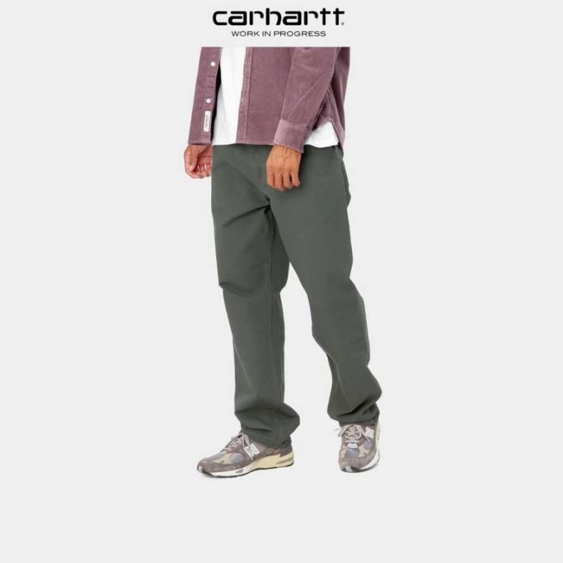 Carhartt Wip Simple Pant - Dearborn Canvas Boxwood | TH0001522