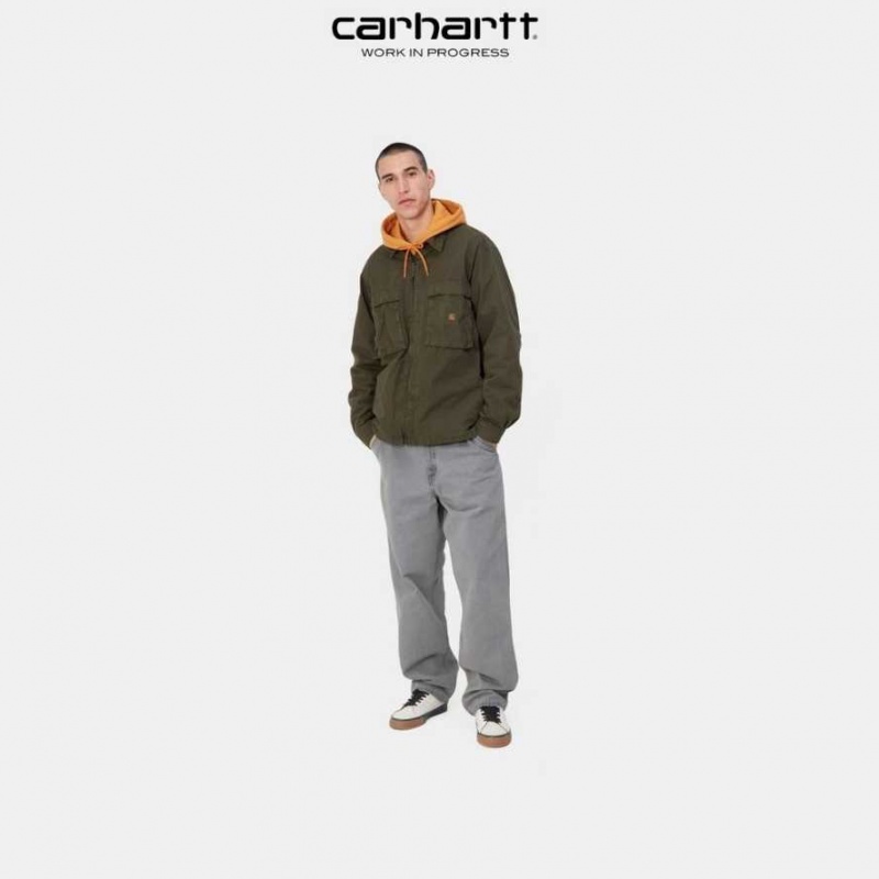 Carhartt Wip Simple Pant - Dearborn Canvas Enzian (faded) | TH0001523