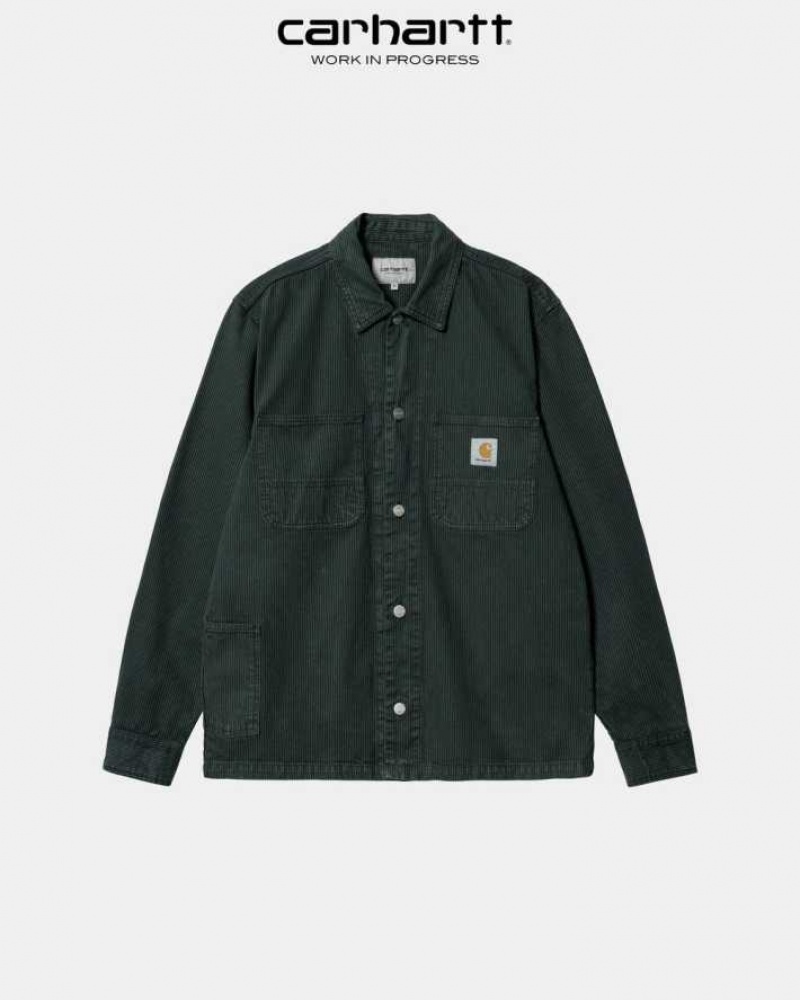 Carhartt Wip Sinclair Shirt Juniper | TH0001819