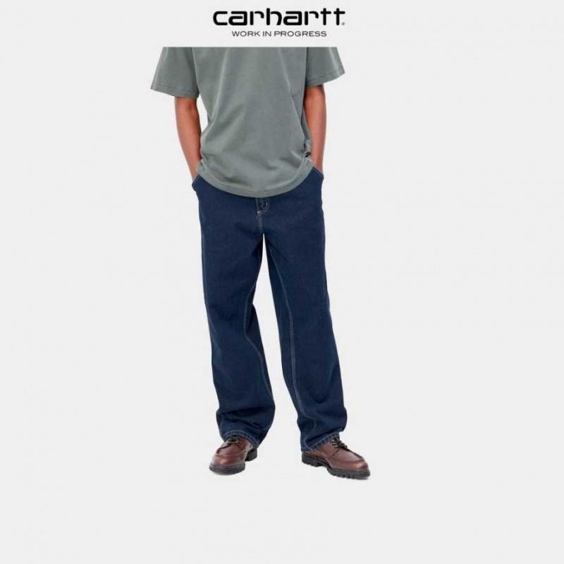 Carhartt Wip Single Knee Pant - Denim Blue (stone washed) | TH0001537