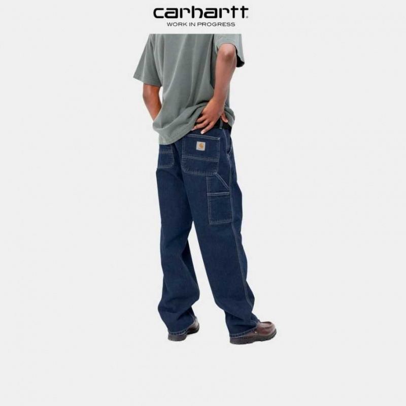 Carhartt Wip Single Knee Pant - Denim Blue (stone washed) | TH0001537