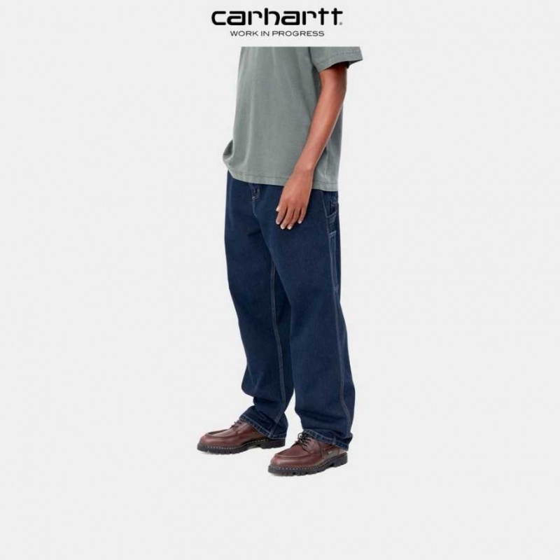 Carhartt Wip Single Knee Pant - Denim Blue (stone washed) | TH0001537