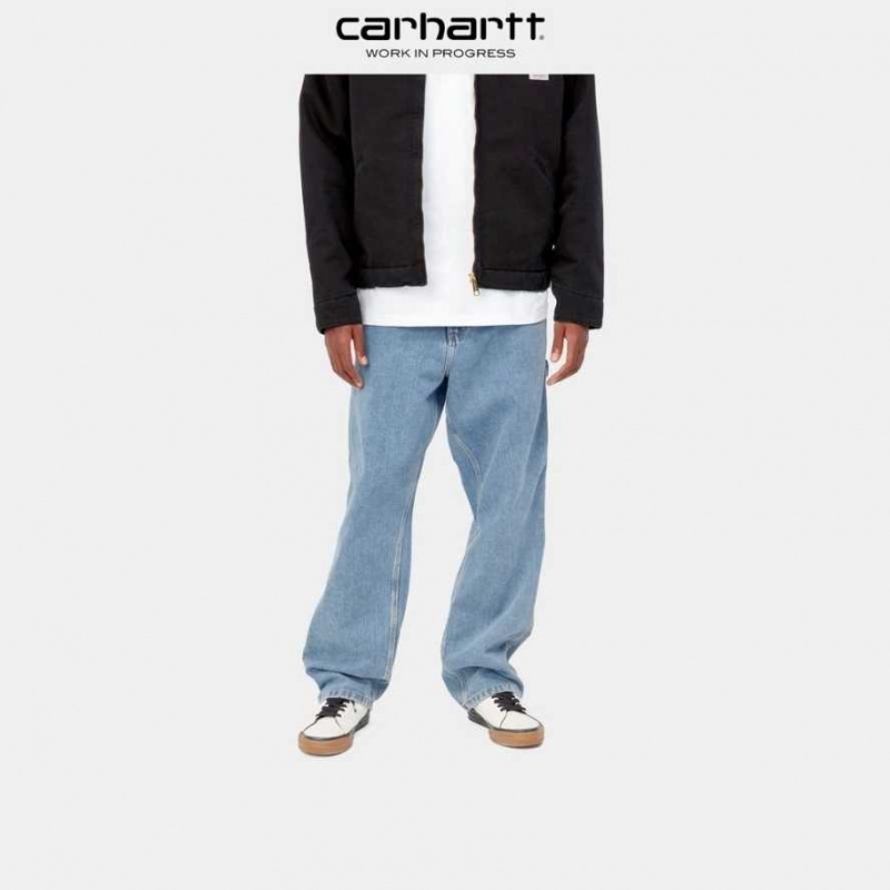 Carhartt Wip Single Knee Pant - Denim Blue (stone bleached) | TH0001538