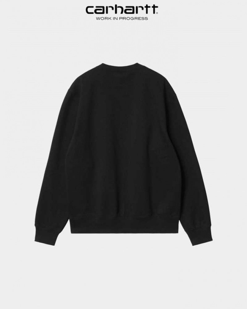 Carhartt Wip Sweatshirt Black / Black | TH0000247