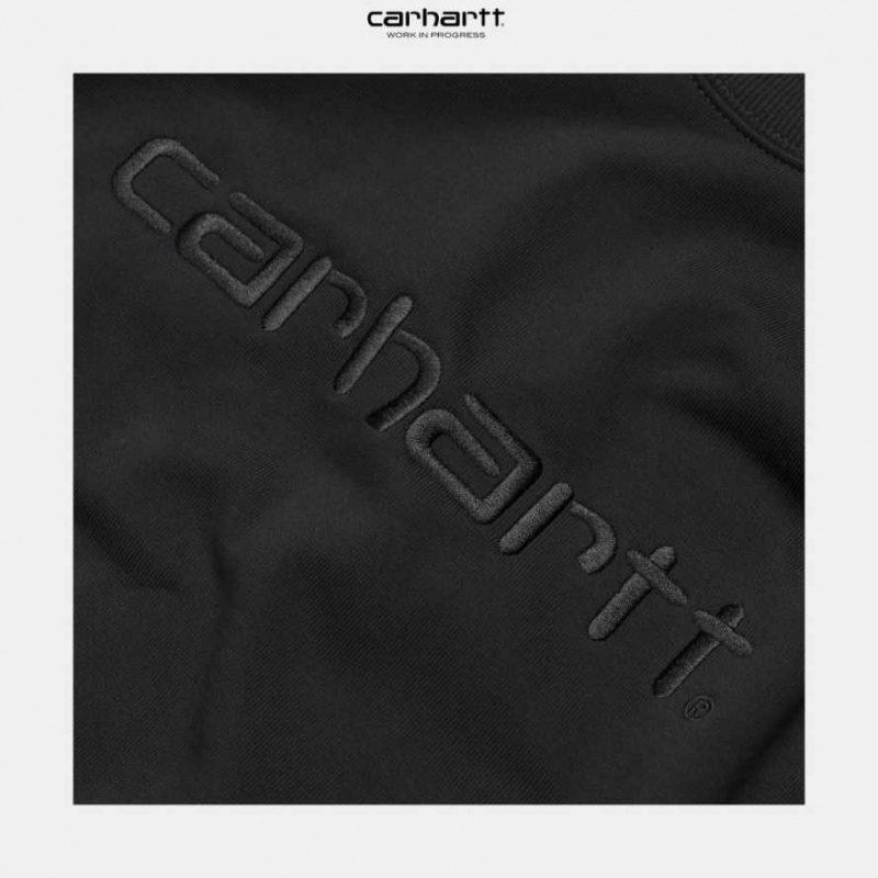 Carhartt Wip Sweatshirt Black / Black | TH0000247