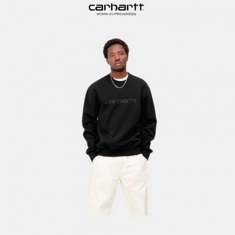 Carhartt Wip Sweatshirt Black / Black | TH0000247