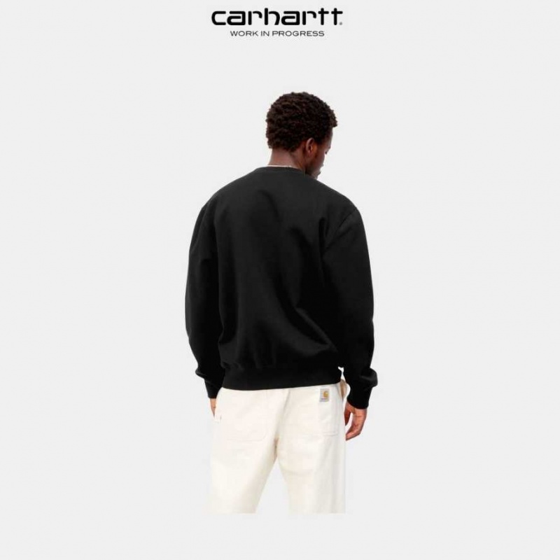 Carhartt Wip Sweatshirt Black / Black | TH0000247