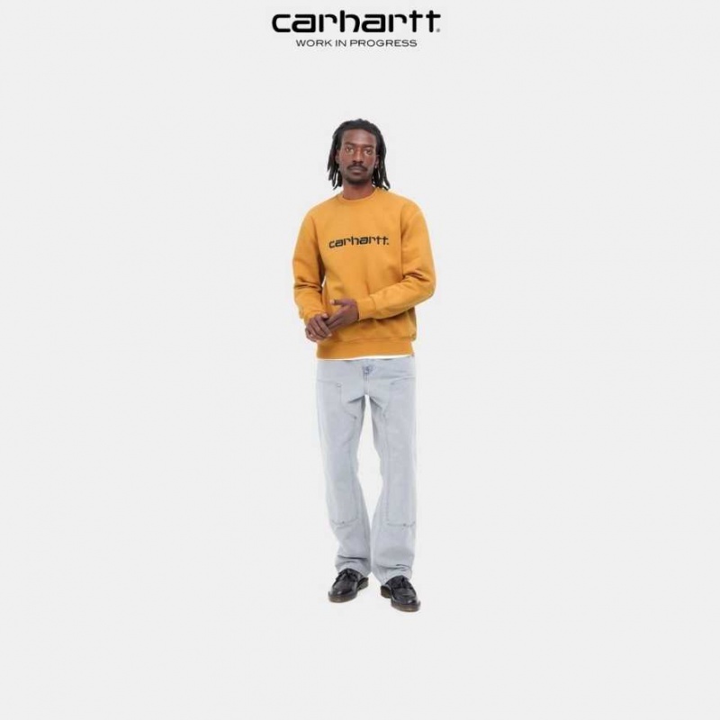 Carhartt Wip Sweatshirt Ochre | TH0000246