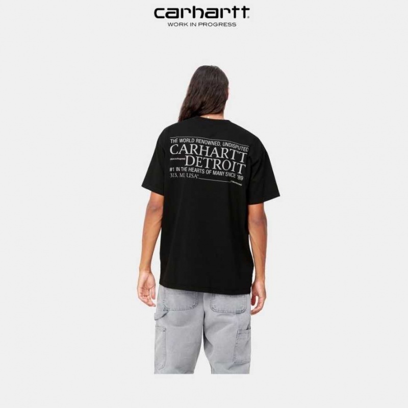 Carhartt Wip Undisputed T-Shirt Black | TH0002346