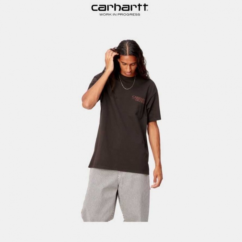 Carhartt Wip Undisputed T-Shirt Dark Umber | TH0002345