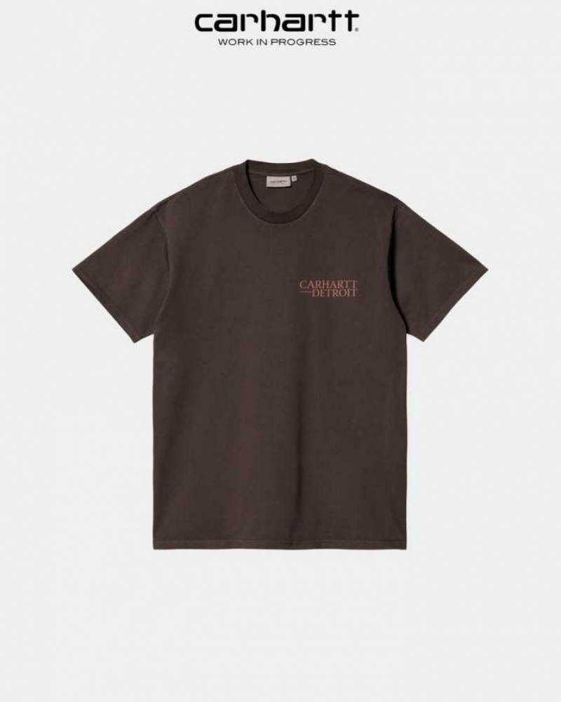 Carhartt Wip Undisputed T-Shirt Dark Umber | TH0002345