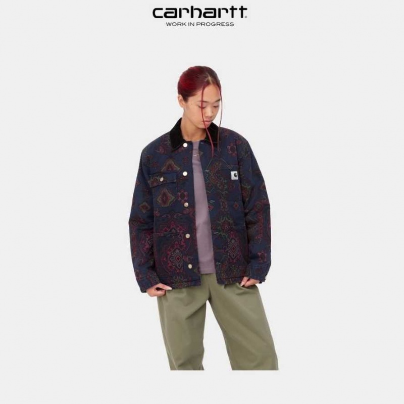 Carhartt Wip Verse Irving Coat Dark Navy | TH0000965