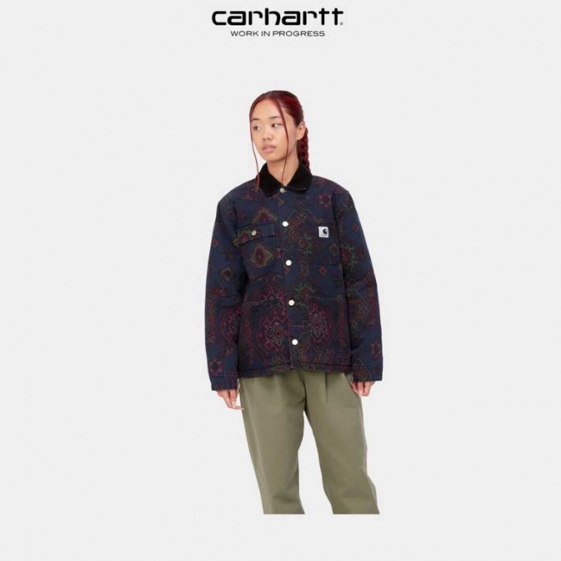 Carhartt Wip Verse Irving Coat Dark Navy | TH0000965