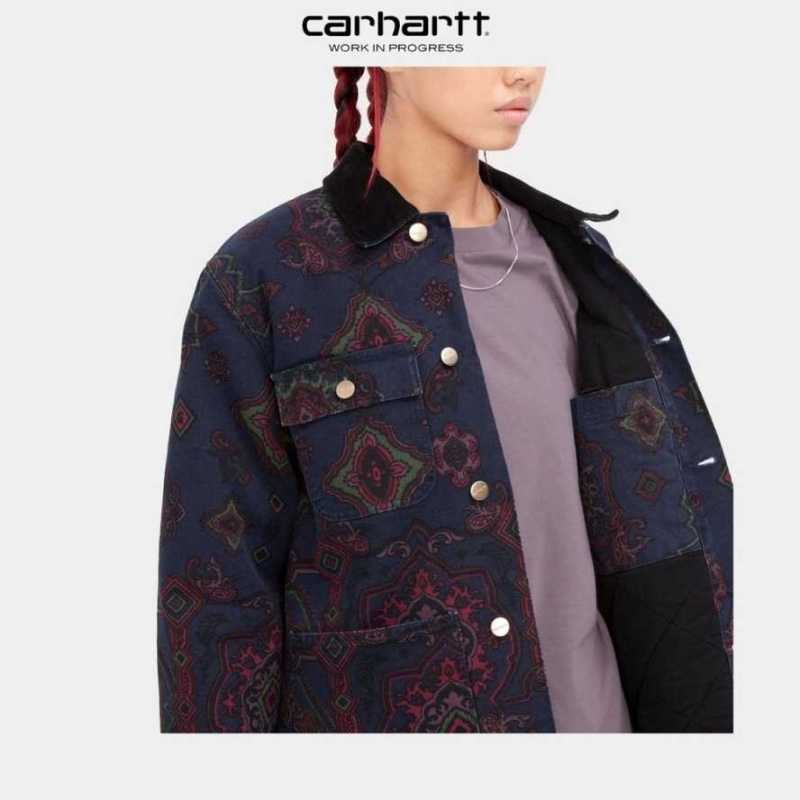 Carhartt Wip Verse Irving Coat Dark Navy | TH0000965