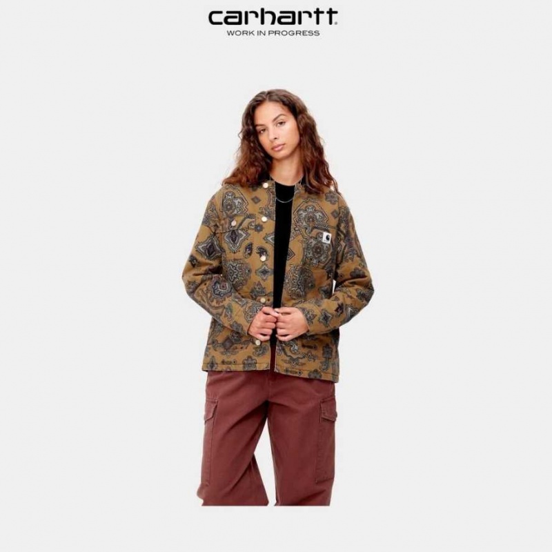 Carhartt Wip Verse Irving Coat Hamilton Brown | TH0000964