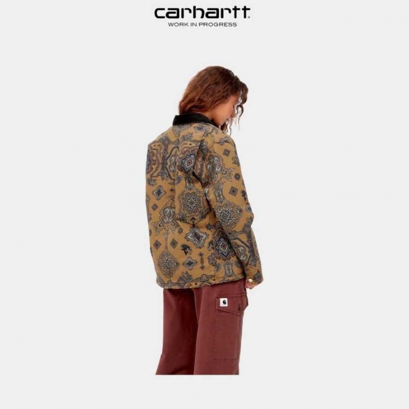 Carhartt Wip Verse Irving Coat Hamilton Brown | TH0000964