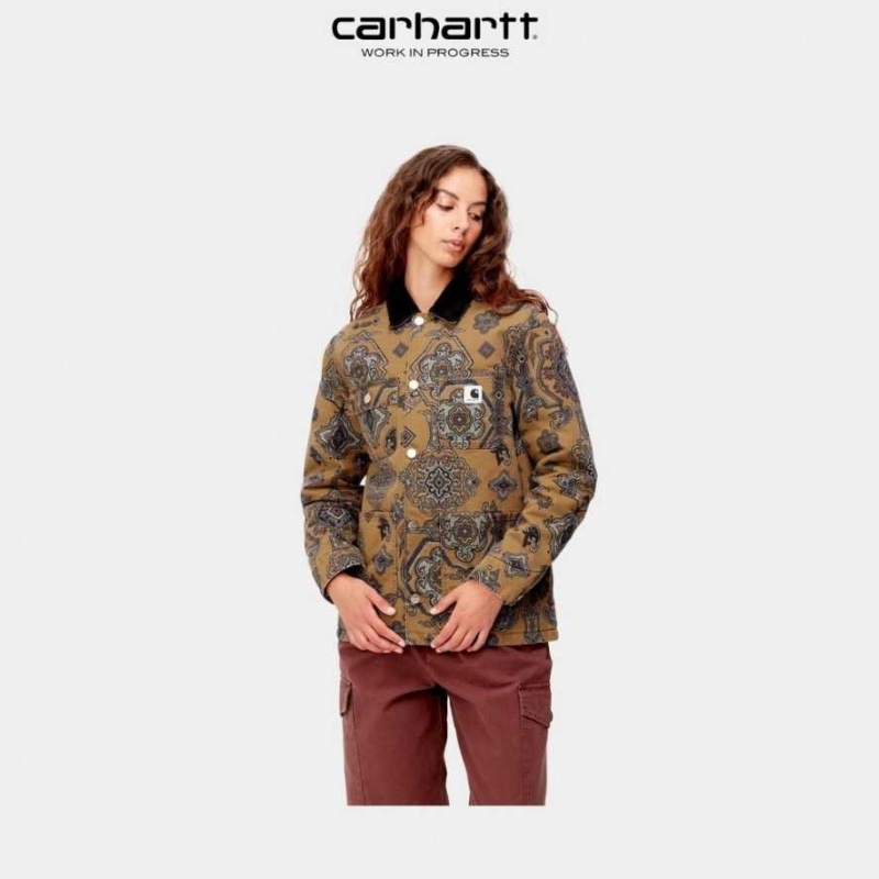 Carhartt Wip Verse Irving Coat Hamilton Brown | TH0000964