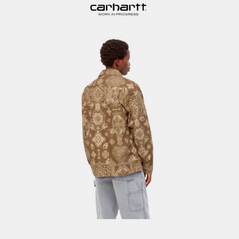 Carhartt Wip Verse Long Sleeve Shirt Hamilton Brown | TH0001820