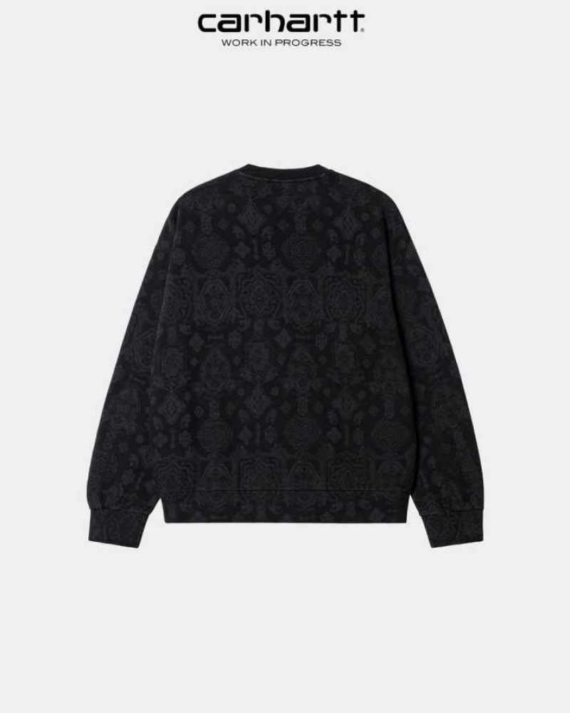 Carhartt Wip Verse Sweatshirt Black | TH0000377