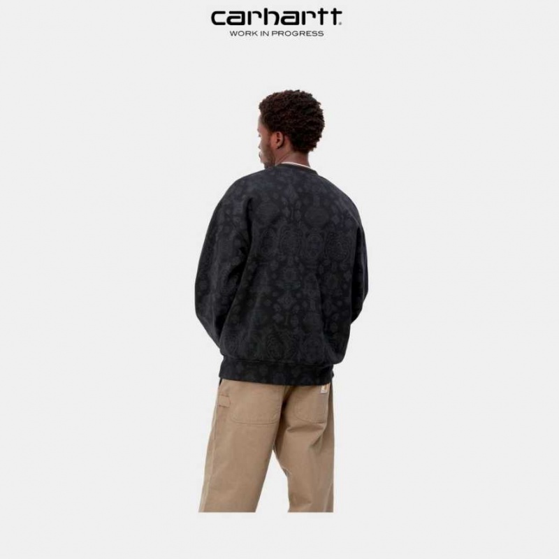 Carhartt Wip Verse Sweatshirt Black | TH0000377