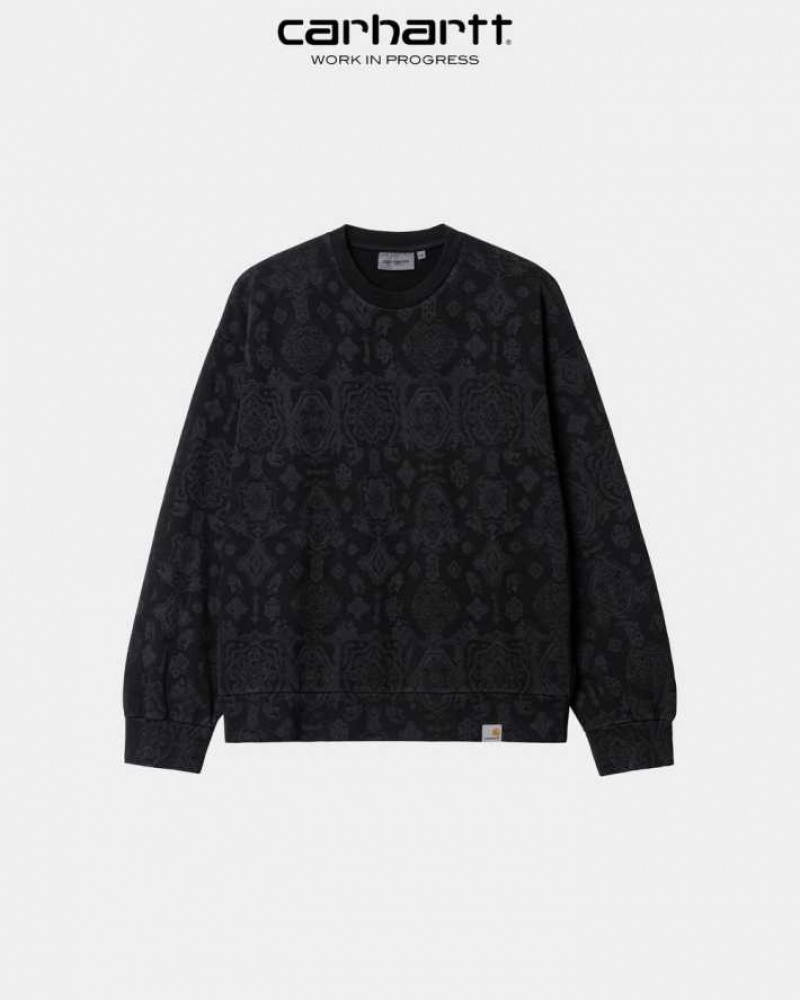 Carhartt Wip Verse Sweatshirt Black | TH0000377