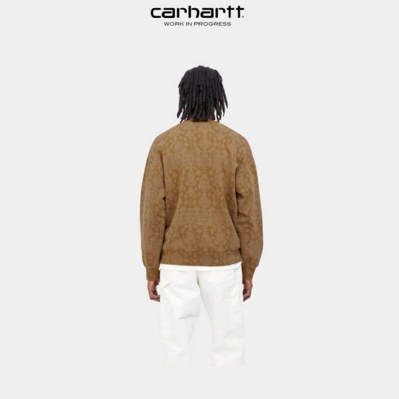 Carhartt Wip Verse Sweatshirt Hamilton Brown | TH0000376