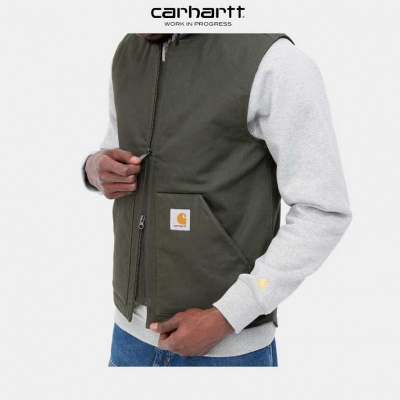 Carhartt Wip Vest (Winter) Boxwood | TH0002713