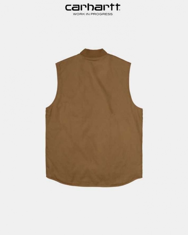 Carhartt Wip Vest (Winter) Hamilton Brown | TH0002711