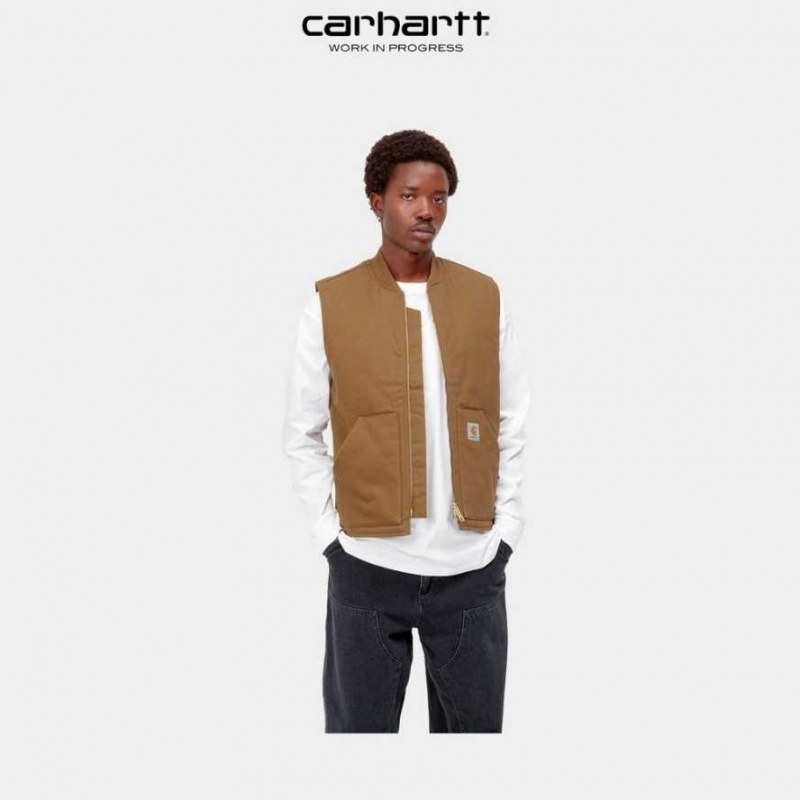 Carhartt Wip Vest (Winter) Hamilton Brown | TH0002711