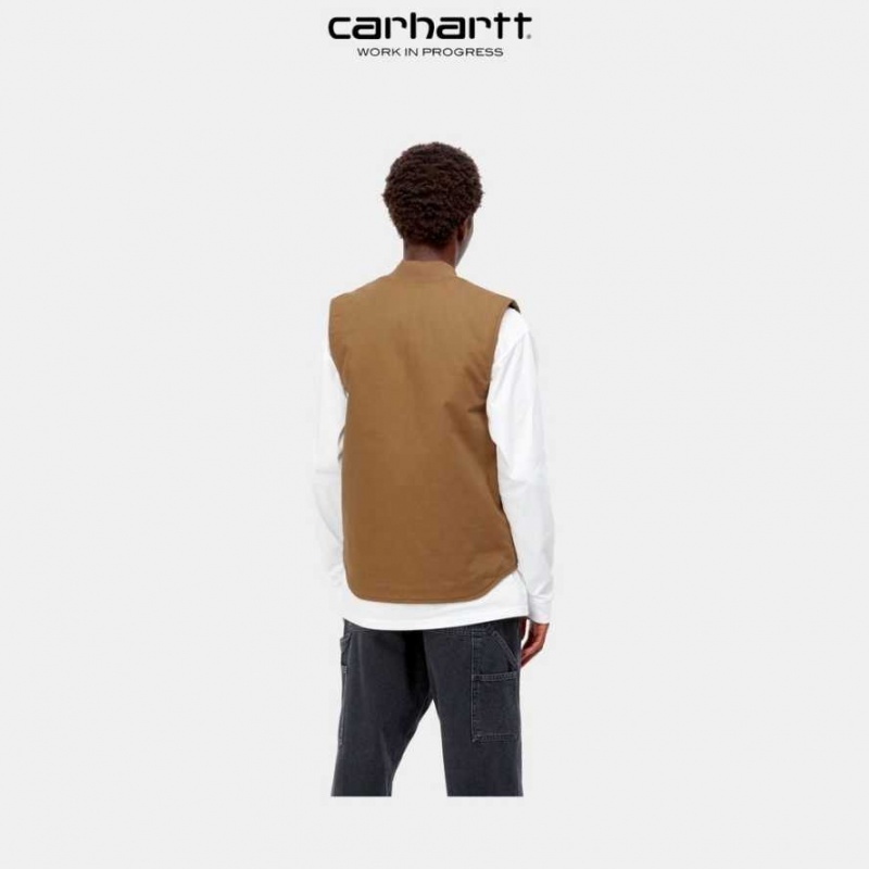 Carhartt Wip Vest (Winter) Hamilton Brown | TH0002711